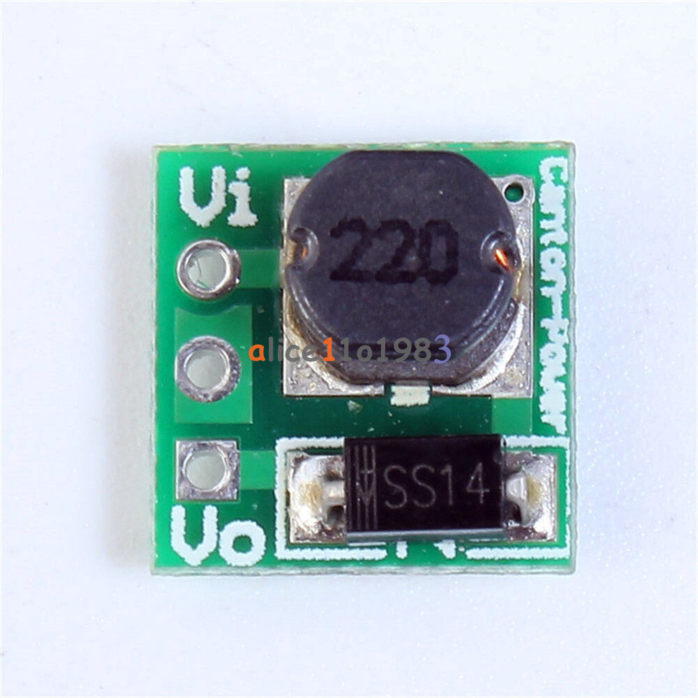 1.8V 2.5V 3V 3.3V 3.7V To 5V DC-DC Step Up Power Voltage Boost Converter Board