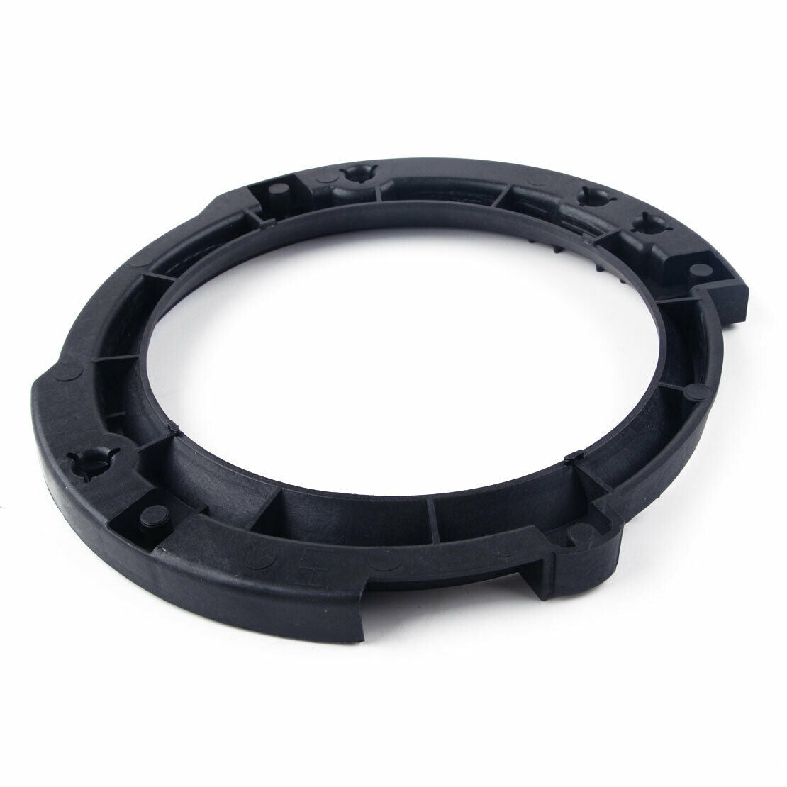 2pcs ABS Black Headlight Mounting Ring Base Fit For Jeep Wrangler JK as