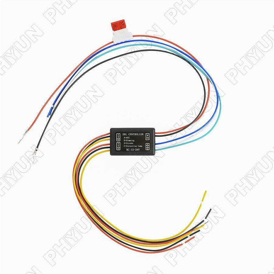 12V-24V Car SUV DRL Controller LED Daytime Running Light Controller Universal