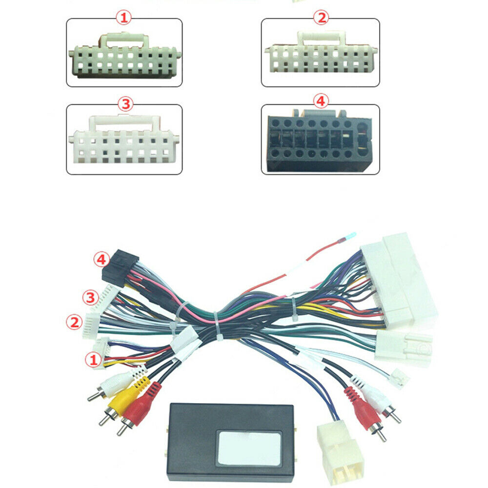 For Hyundai KIA KX7 Sorento KX5 K3 16 PIN Power Wiring Harness Cable w/ Canbus