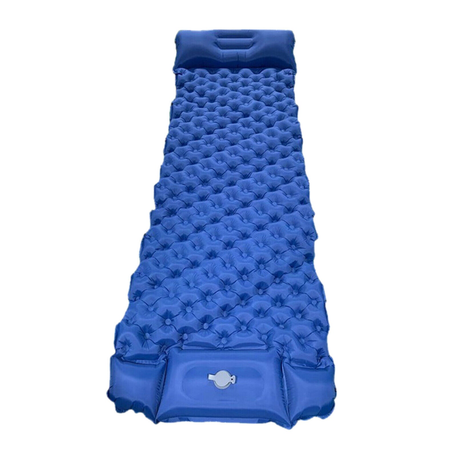 Self Inflating Camping Pad with Pillow Folding Sleeping Mat Outdoor Travel