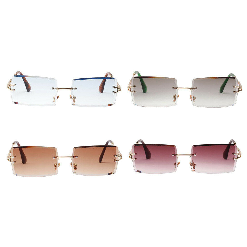 4x Ladies Sunglasses Classic Tinted Lens Metal Frame Eyewear UV Protection