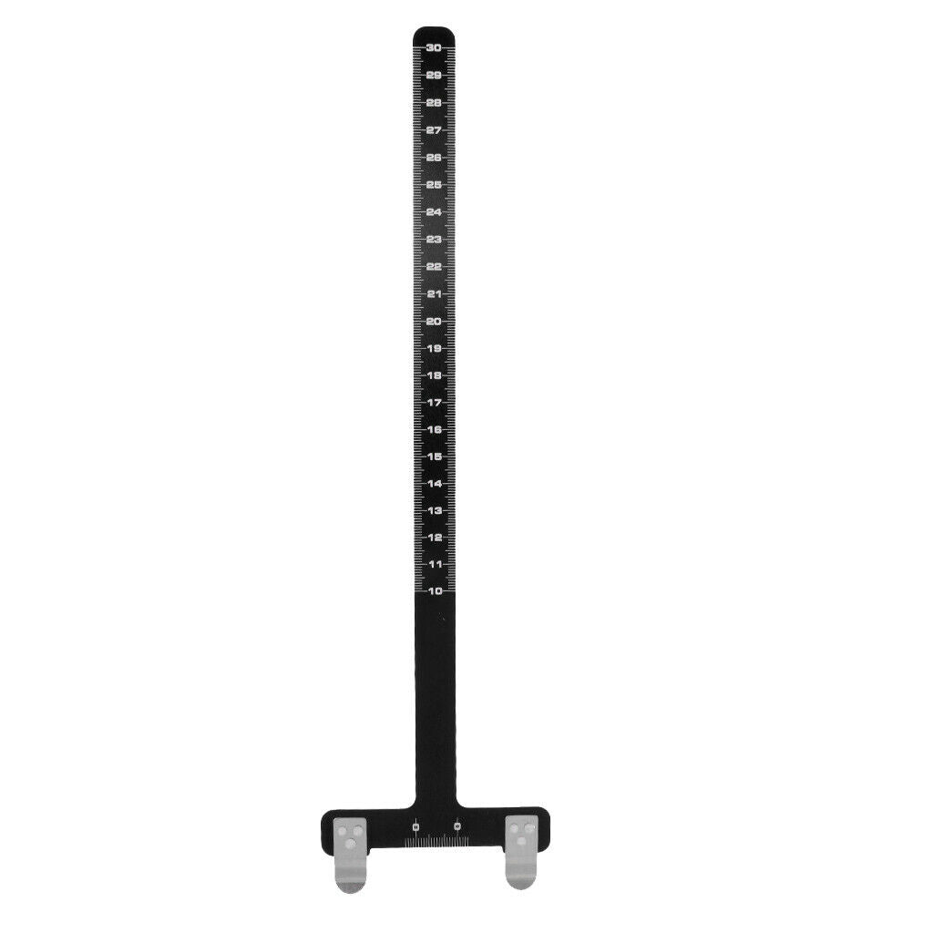 Bow Square T Shape Measurement 12inch for Longbow Bow Accessories Black