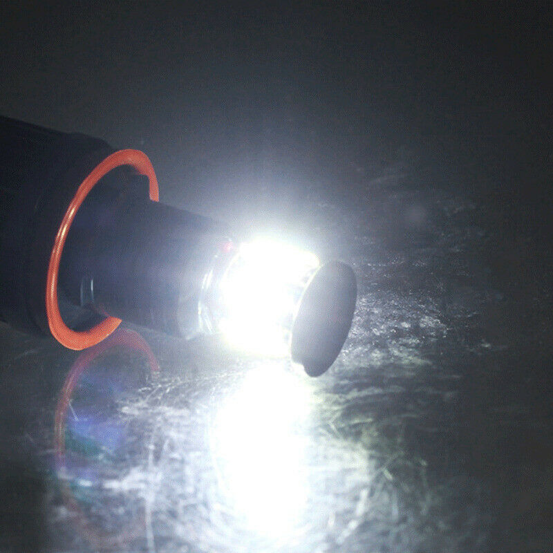 2PCS H8 LED Angel Eyes Halo Ring Light Bulbs HID Xenon 6500K Fit For BMW E82 E90