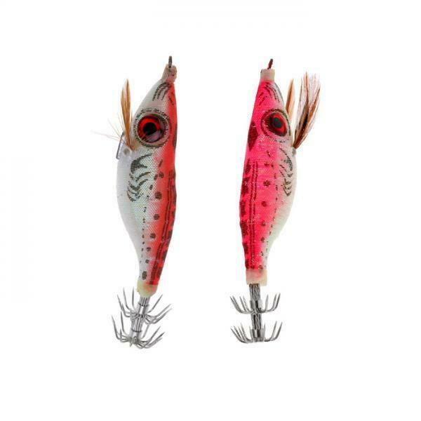 2pc Luminous Shrimp Fishing Lure Hard Bait