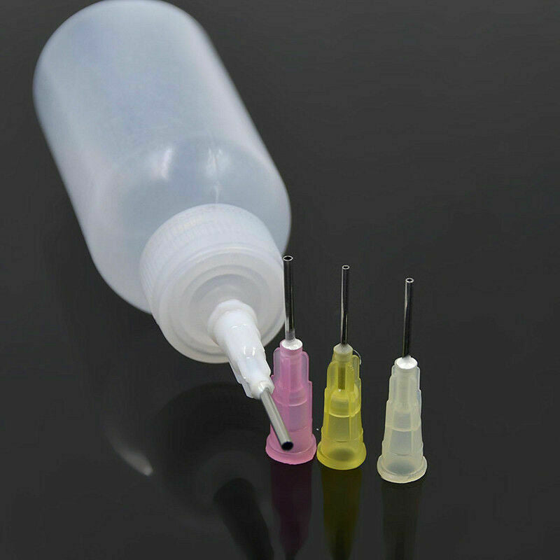 18x Full Set Henna Applicator Nozzles Bottles Paste Tattoo Body Art Drawing Tool