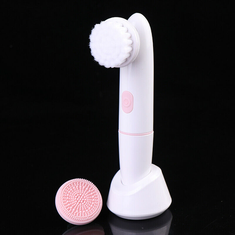 Electric Face Cleansing Brush For Facial Wash Sonic Vibration Massage ToolBDAU