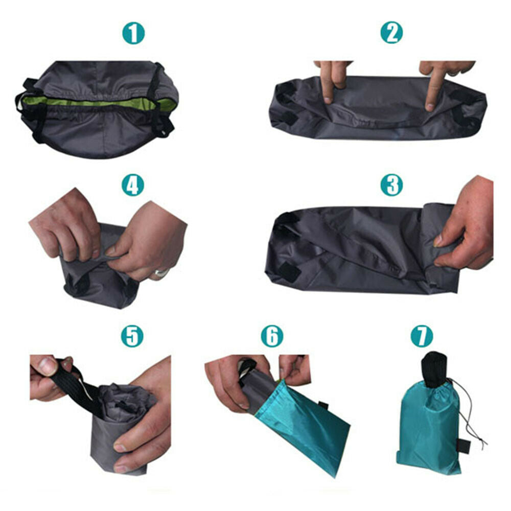 Waterproof Cloth Portable Collapsible Water Pot Camping Bucket Washing Basin