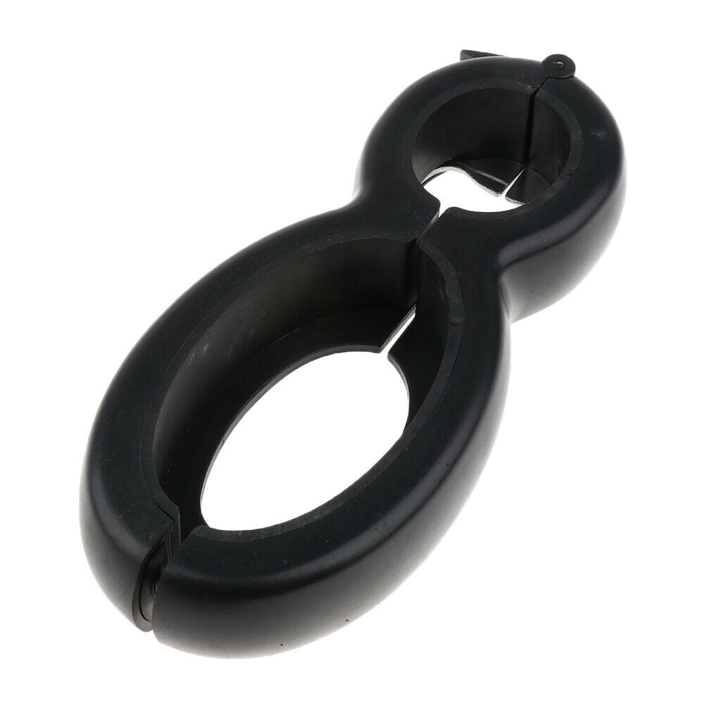 6 in 1 Multi Jar Bottle Opener Can Grip Twist Hand Manual Kitchen Tool Black 2
