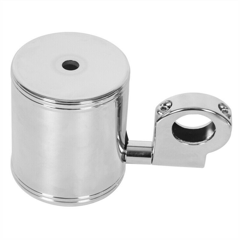 Front Adjustable Handle Cup Holder For Motorcycle Bike ATV 7/8-1 1/4" Handlebar