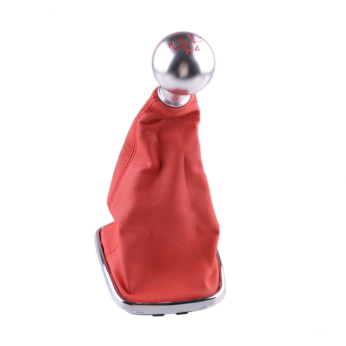 Car 5 Speed Gear Shift Knob with Gaitor Fit for VW Jetta Golf GTI R32 Bora 99-04