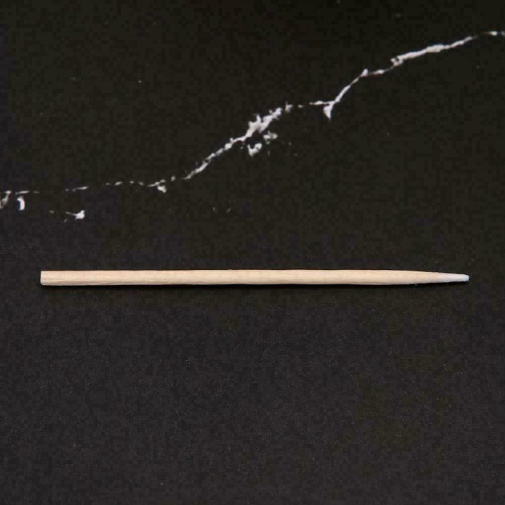 100pcs Microblading Tip Head Swab Eye Makeup Tattoo Art Cotton Tool Wooden
