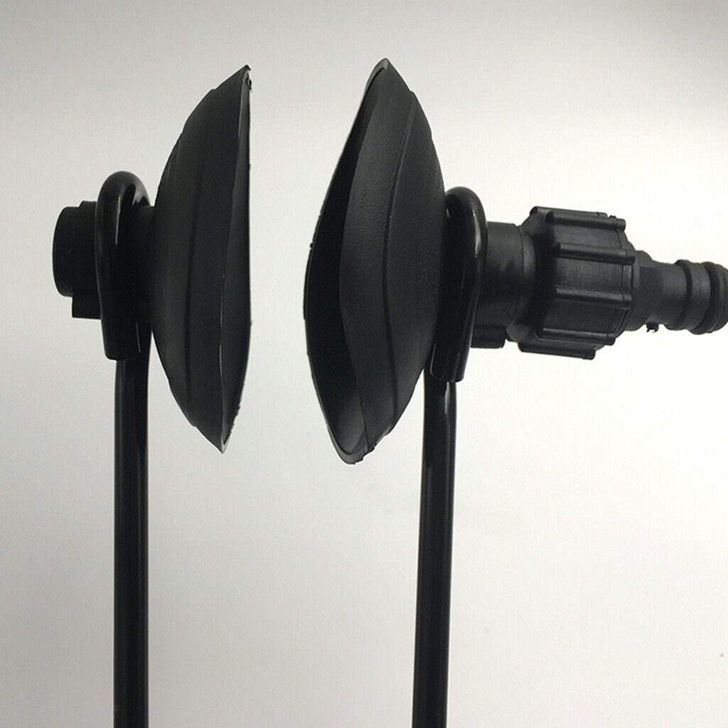 Large outboard water flusher / round earmuffs