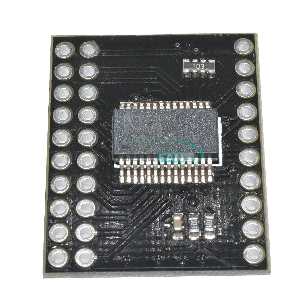I2C IIC Serial Interface MCP23017 Bidirectional 16-Bit I/O Expander Module