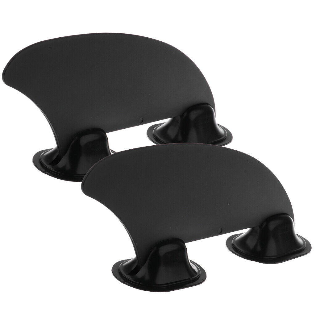 2x Kayak Skeg Tracking Fin - Inflatable Boat Canoe Kayak Fin Mounting Points