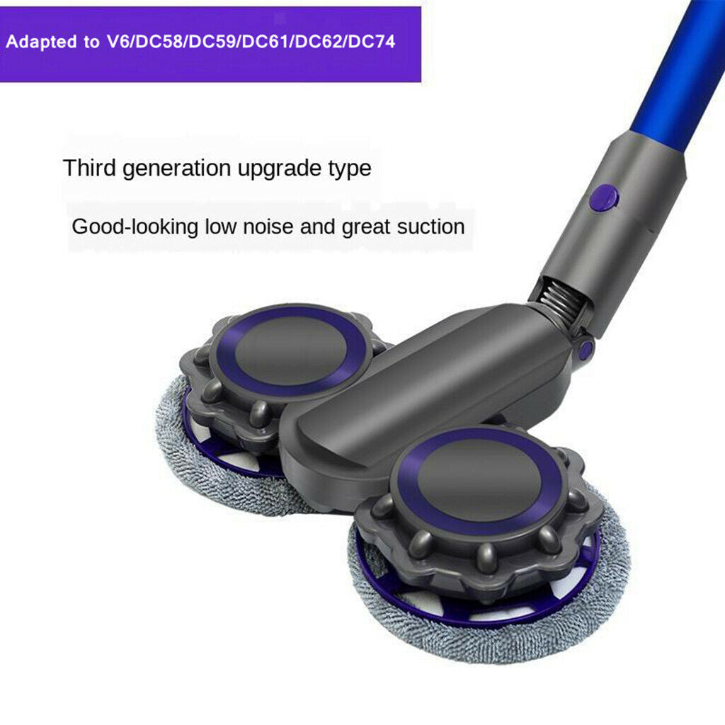 Wet Dry Mop Head Attachment Fit for Dyson DC58 DC59 DC62 V6 Vacuum Cleaner