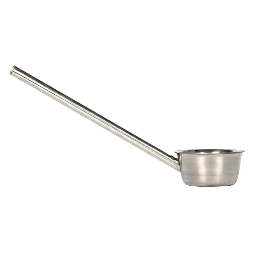 2 Pack Household Thickening Stainless Steel Pan Long Handle Pouring Soup Oil