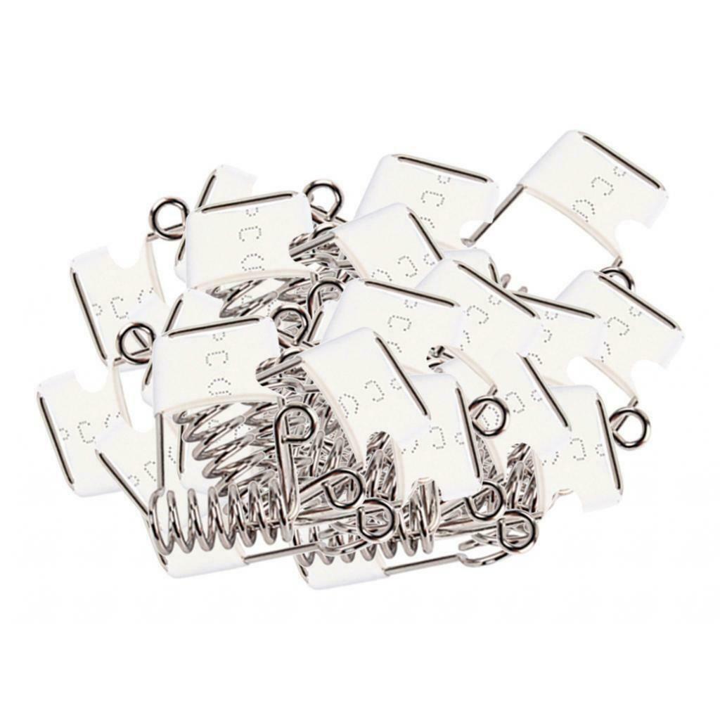 30 Pieces LED Panel Spring Clip Ceiling Lamp Led Lamp Tube Spring Clip