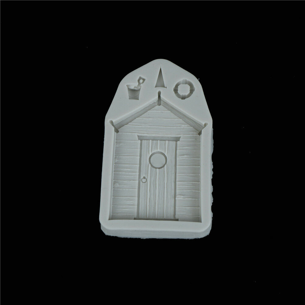 House Silicone mold fondant mold cake decorating tool chocolate gumpaste m.l8