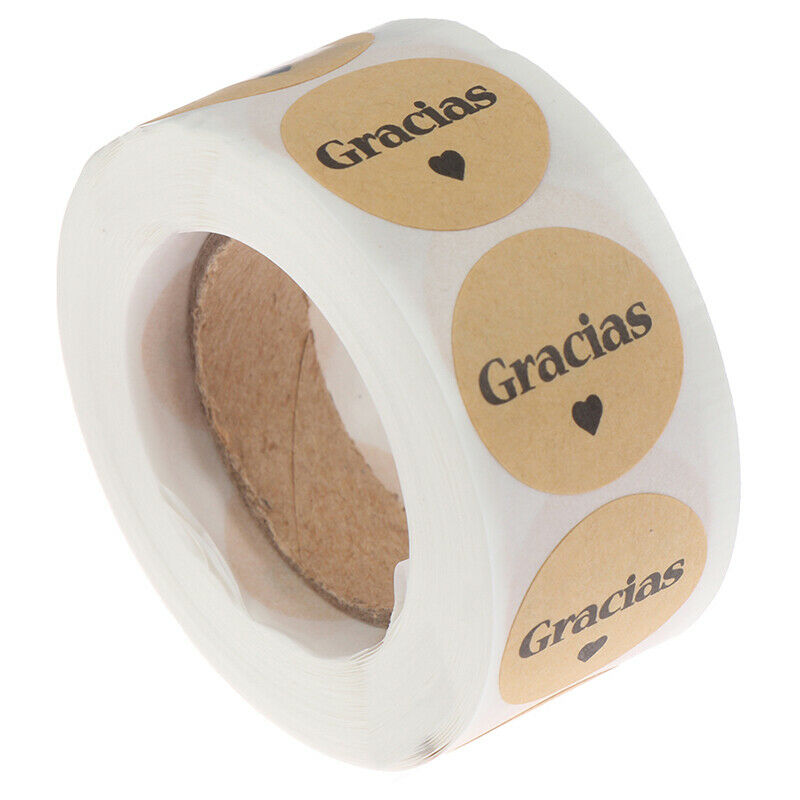 500x Gracias Spanish Thank You labels Stickers scrapbooking stationery sti G Tt