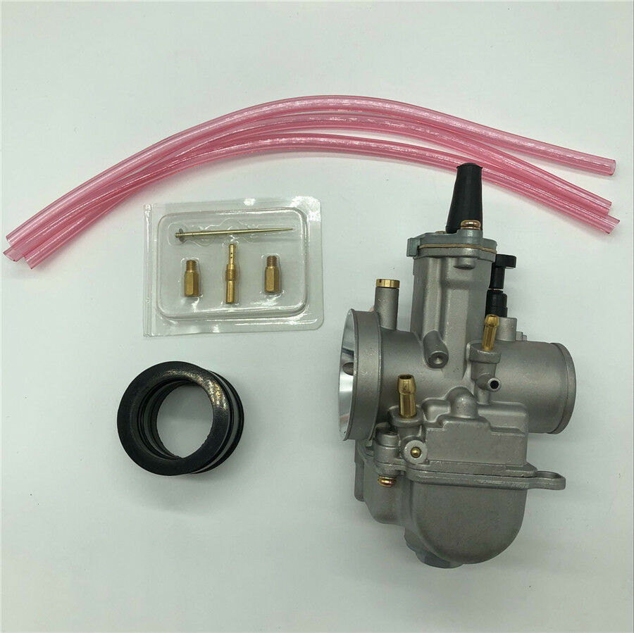 30mm Motorcycle Scooter Carburetor Racing Parts w/ Power Jet