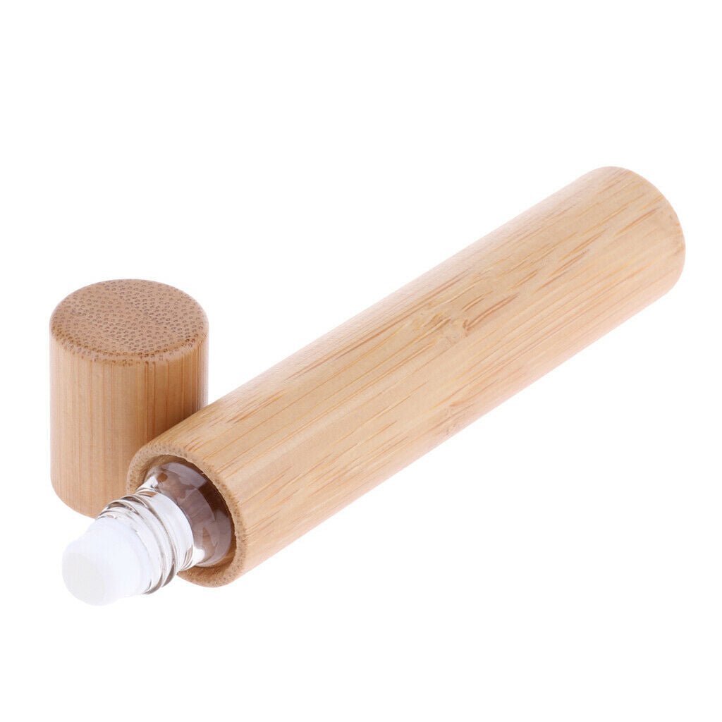 Glass Roller Bottles - 2 Pcs - Empty Refillable Perfume Roll on Bottles - for
