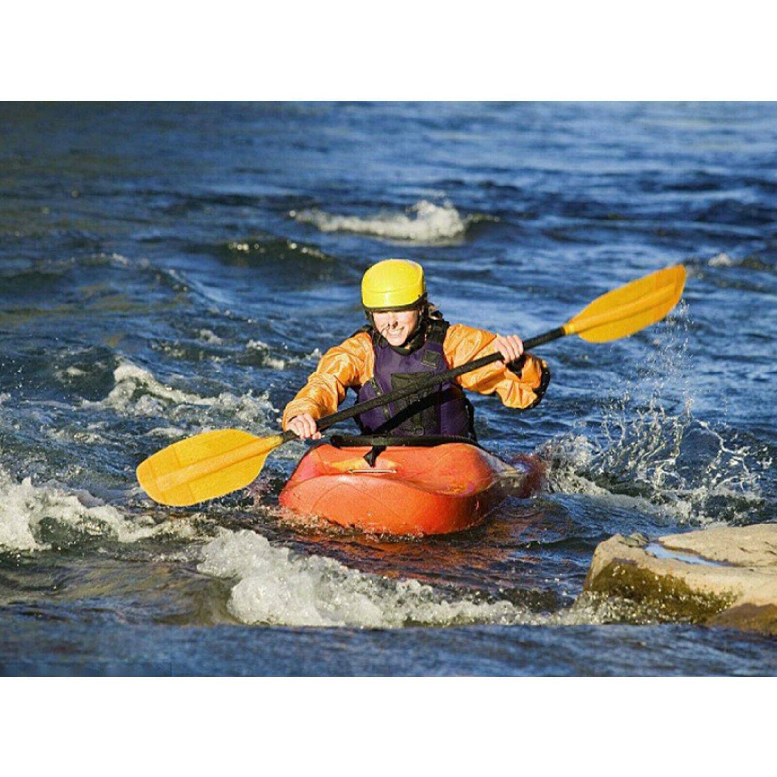 Kayak Grips 30cm Anti-skid Canoe Boat Paddling for Paddling Kayaking Black