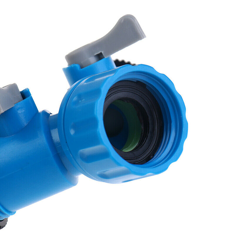 3/4'' Two Way Y Hose Pipe Garden Irrigation Splitter Tap Connector Fitti.l8