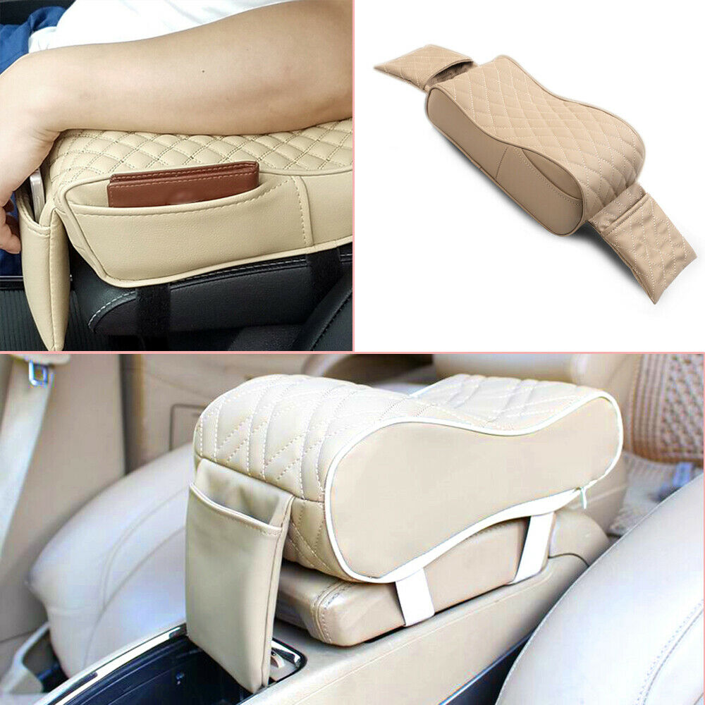 1PC Car General Cover Rest Center Box Armrest Pillow Memory Cotton Foam Cushion
