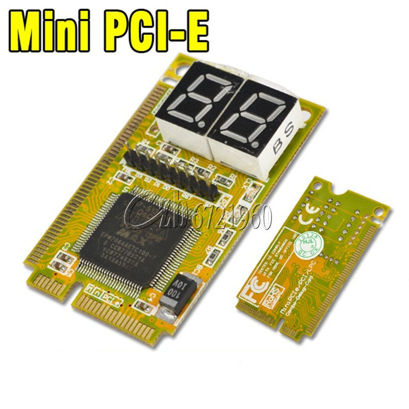 Mini 3 in1 PCI PCI-E LPC PC Laptop Analyzer Tester Diagnostic Post Test Card New