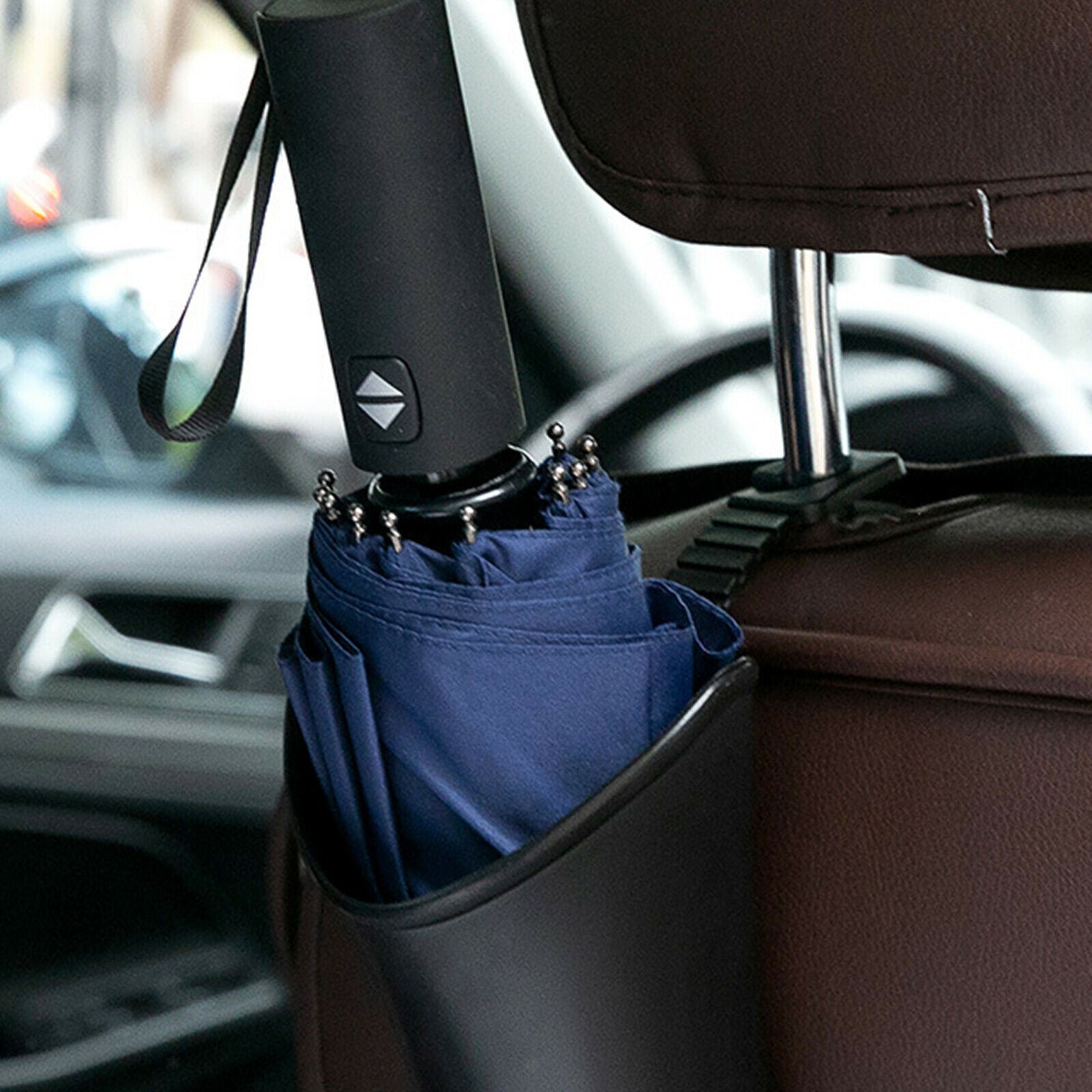 Multi-Function Auto Car Umbrella Holder Bucket Storage Box Garbage Can