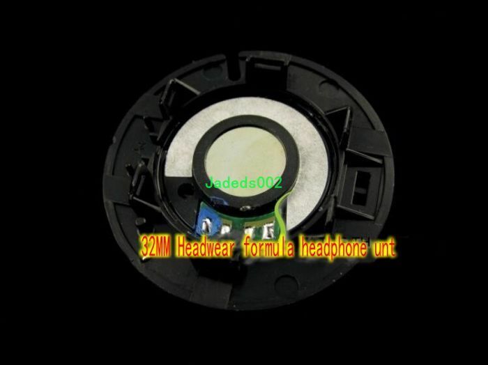 1pcs 32mm 32ohms Headphone speaker Subwoofer headset earphones repair DIY