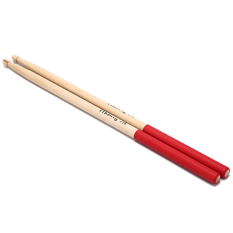 1 pair 40.6cm drum sticks 7a wood drum sticks for beginner and childrenS NkX SJ