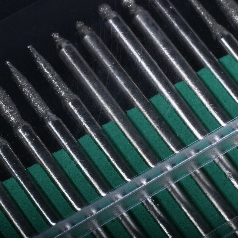 For  Accessories Rotary Tools 30Pcs Diamond Burs 12Pcs Diamond Saw Blades MiniE7