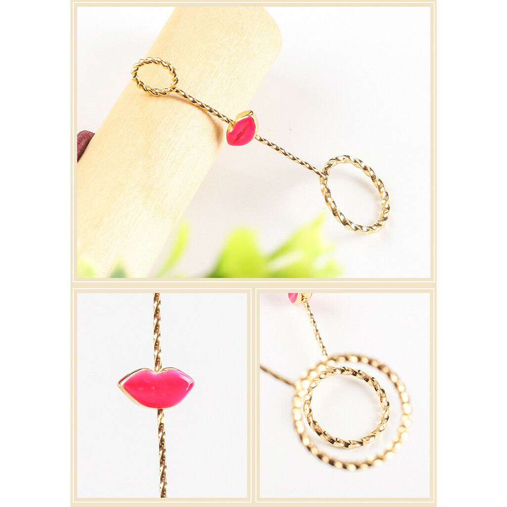 Elegant Cigarette Finger Holder Stand Free Hand Smelling 16mm Lady Women