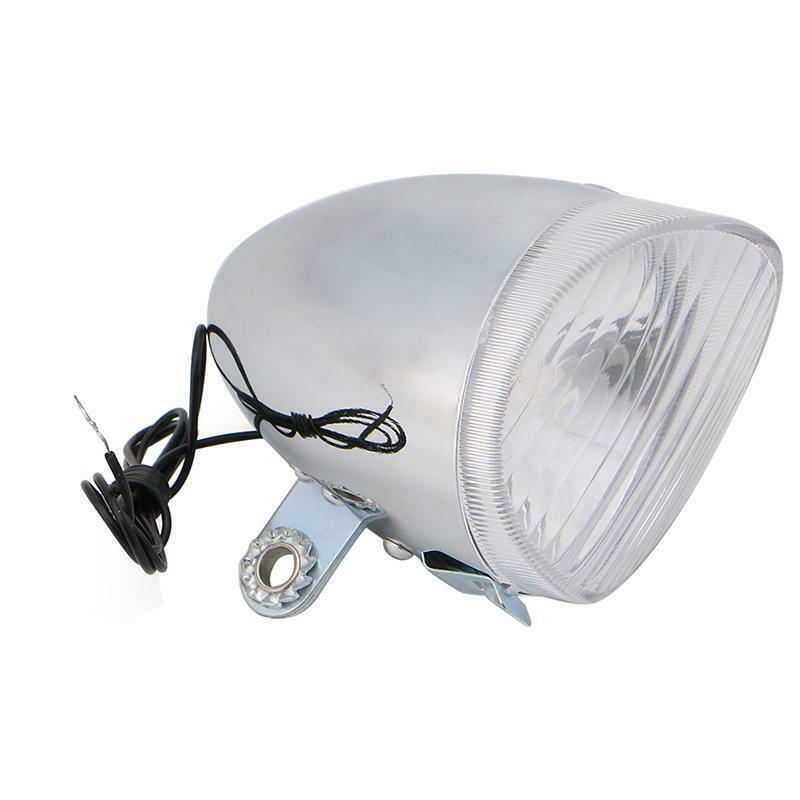 Motorized Bike Bicycle Friction Dynamo Generator Head Tail Light Acessories