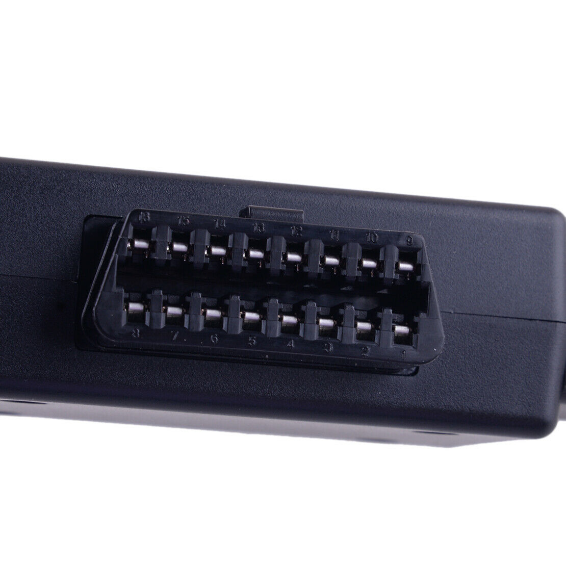 16 Pin Car OBD2 OBDII Adapter Multifunction of 1 Male to 3 Female Cable Splitter