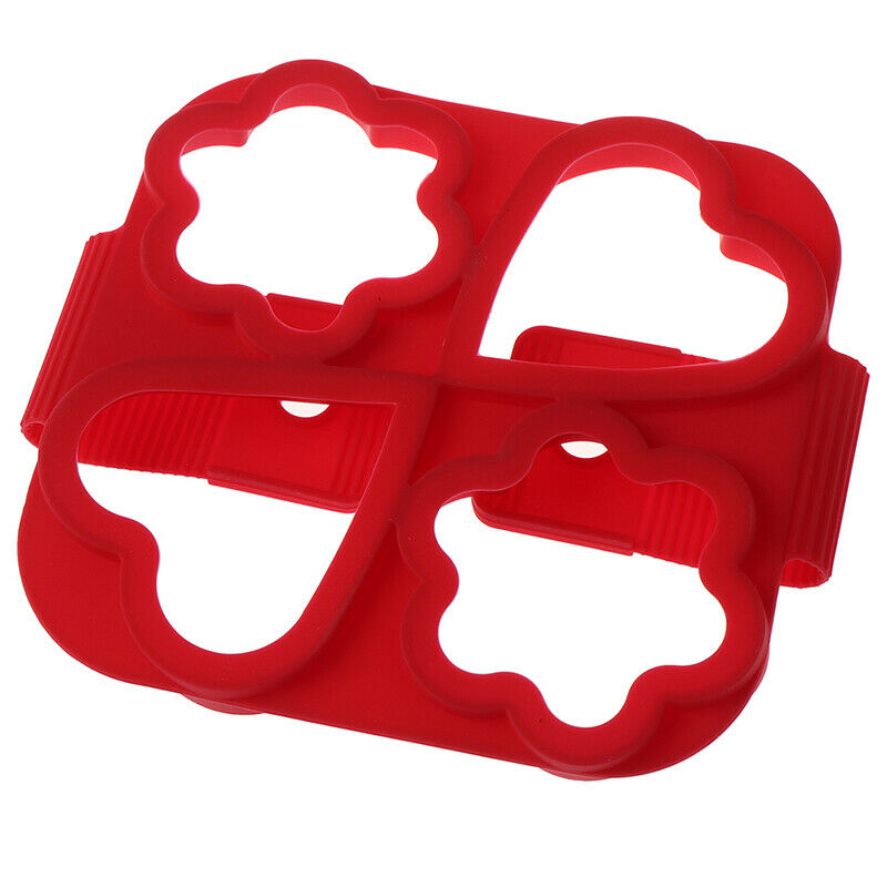 4 Cavity Pancakes Maker Fast cooking tool Silicone Pancake Mold Pastry To.l8