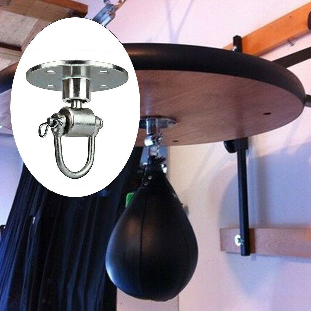 Ceiling Anchor Buckle Punch Bag Hanger MMA Dodge Speedball Clip & Screws