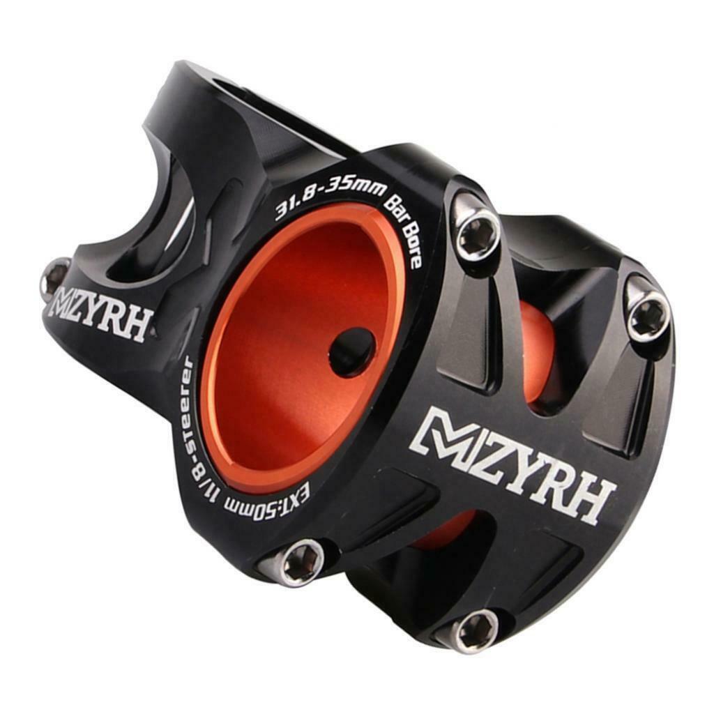 Bicycle Handlebar Stem Fix Gear MTB Bike Steer Tube 31.8/35mm Black