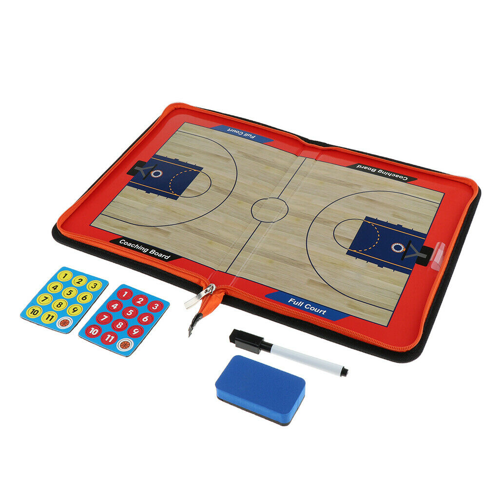 Professional basketball tactics folder, strategy board set, tactics board
