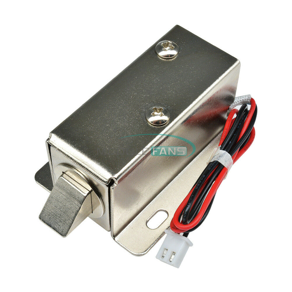 0.6A DC12V Electric Solenoid Lock Tongue Upward Assembly for Door Cabinet Drawer