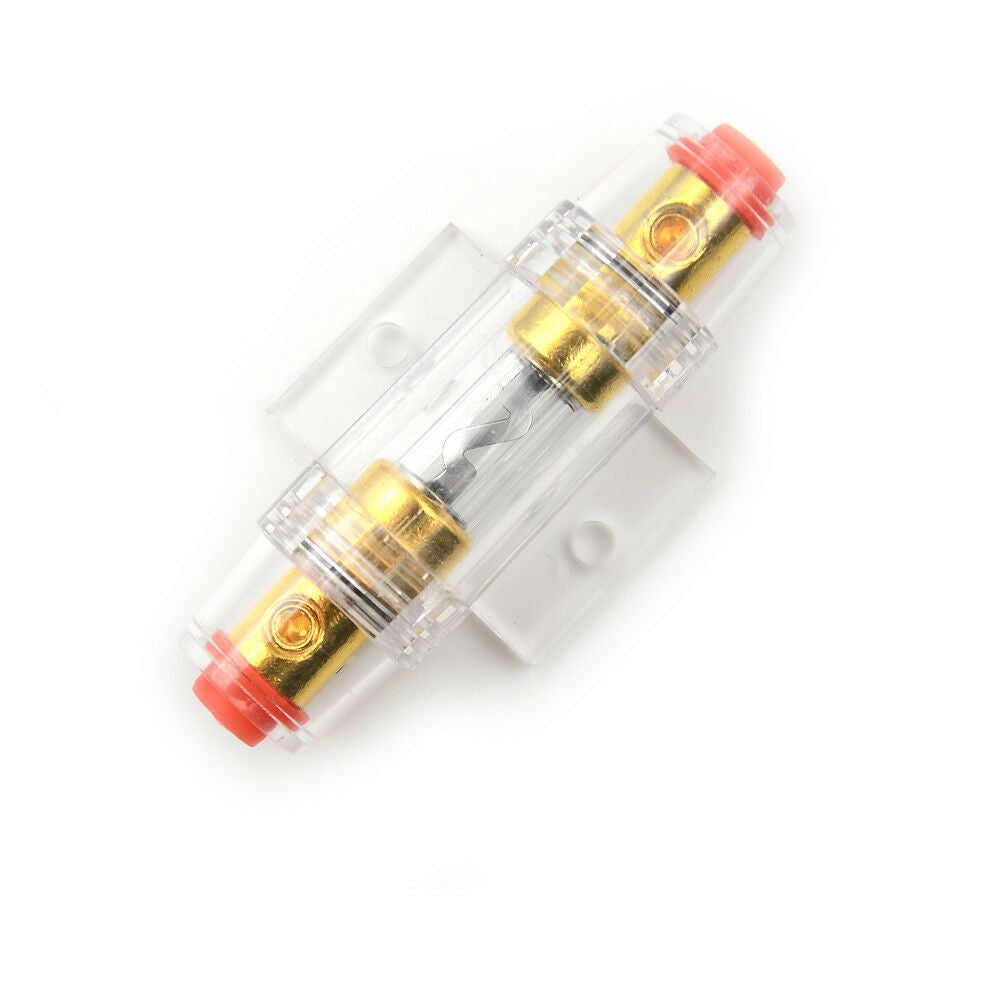 Fuse Holder Block For Car Vehicle Subwoofer Audio In Line AMP Amplifier 6.l8