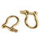 2 Pieces O Shape Shackle Camping Brass Sports Accessory