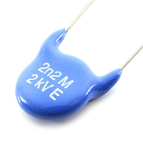 [100pcs] HBE222MBB Cap 2.2nF 2kV R10.0