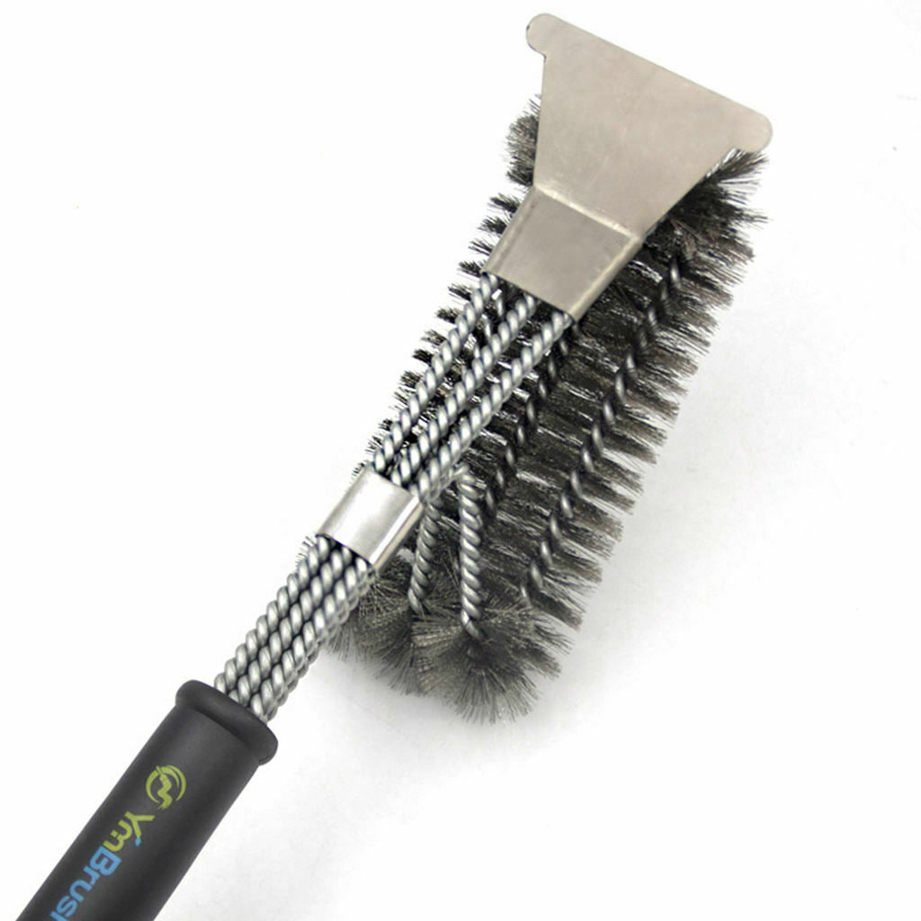 Stainless Steel Grill Brush BBQ Tools BBQ Brush Accessory for Grill Home BBQ