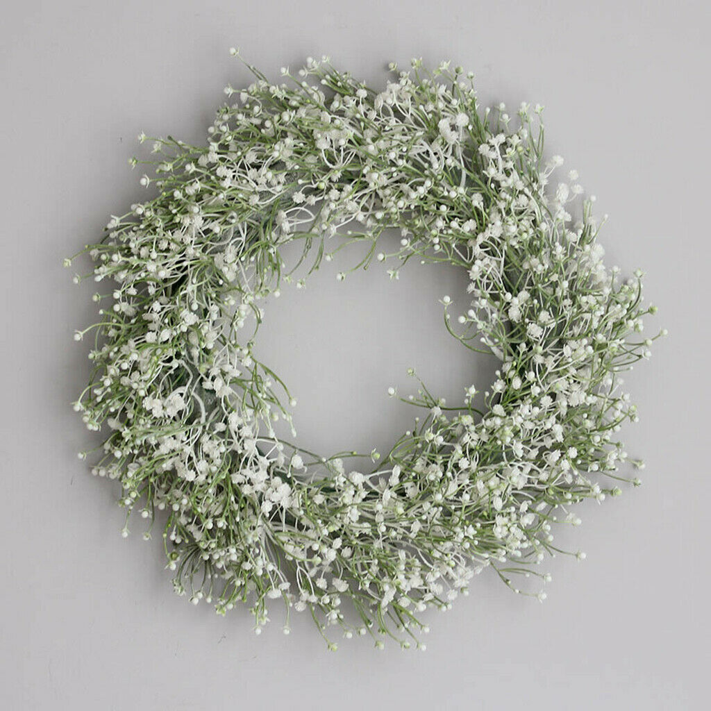Large Gypsophila Wreath Door Mother's Day Home Decorative Gift Photo Props