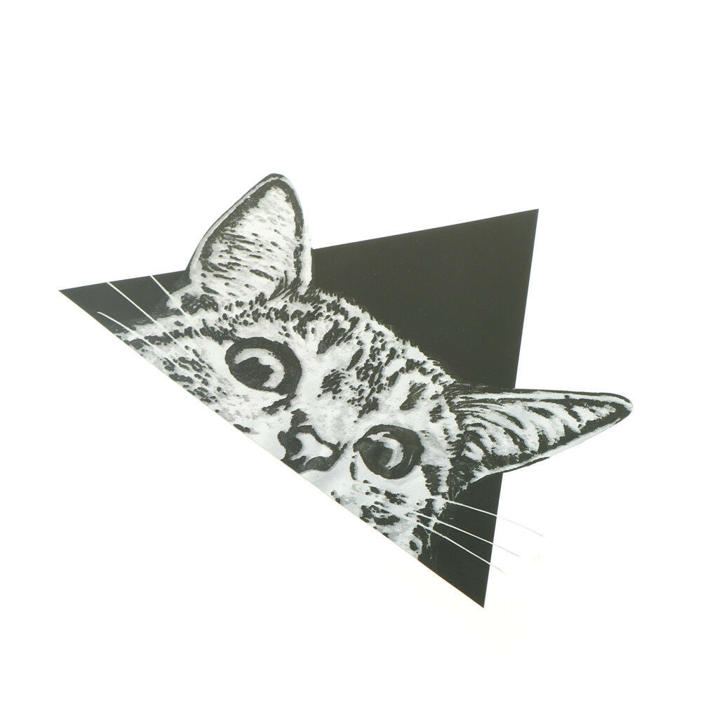 triangle cat pattern patch ironing stickers heat transfer iron on patches.l8