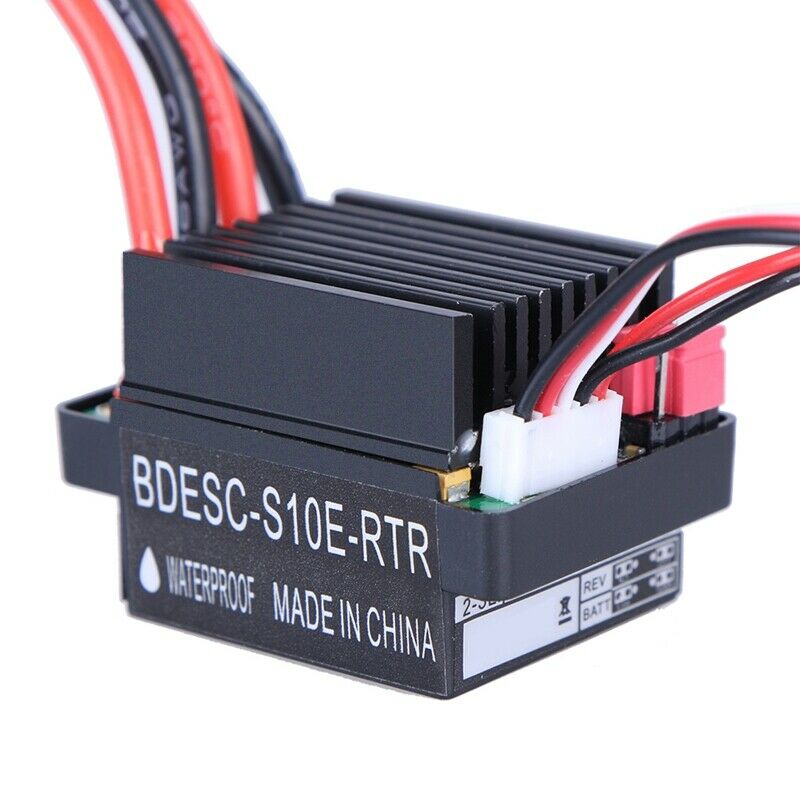 Rc ESC 320A 6-12V Brushed ESC Speed Controller with 2A BEC for RC Boat U6L5 C8Y9
