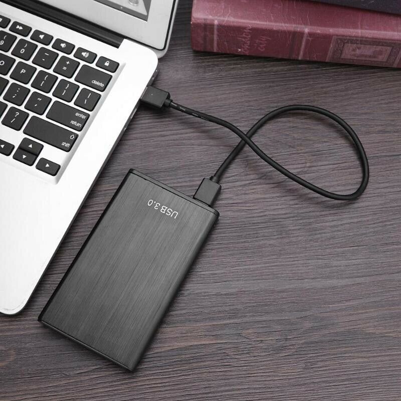 2X(External Hard Drive Enclosure Box, USB3.0 High Speed Mobile Hard Disk BoA8Z5)